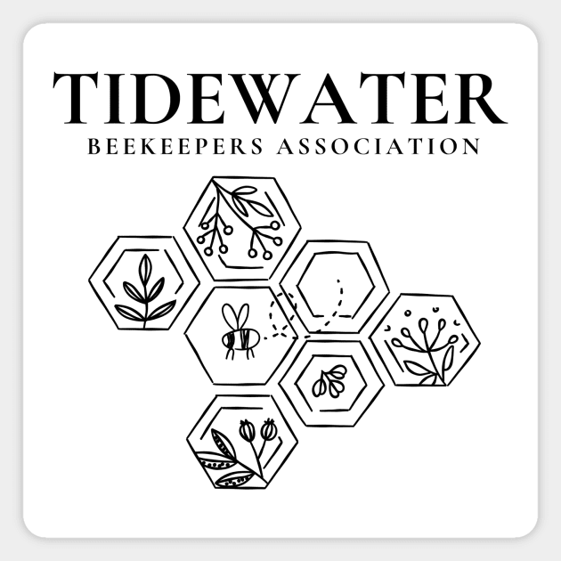 TBA 5 Magnet by Tidewater Beekeepers